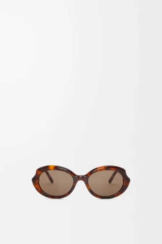Lunettes de soleil Mini Oval Slim Havana