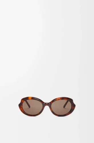 Lunettes de soleil Mini Oval Slim Havana
