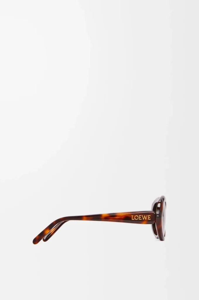 Lunettes de soleil Mini Oval Slim Havana