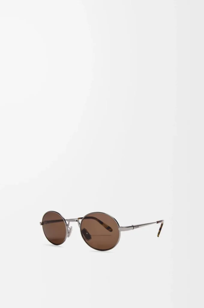 Lunettes de soleil ovales Groove Brown Sugar