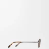 Lunettes de soleil ovales Groove Brown Sugar