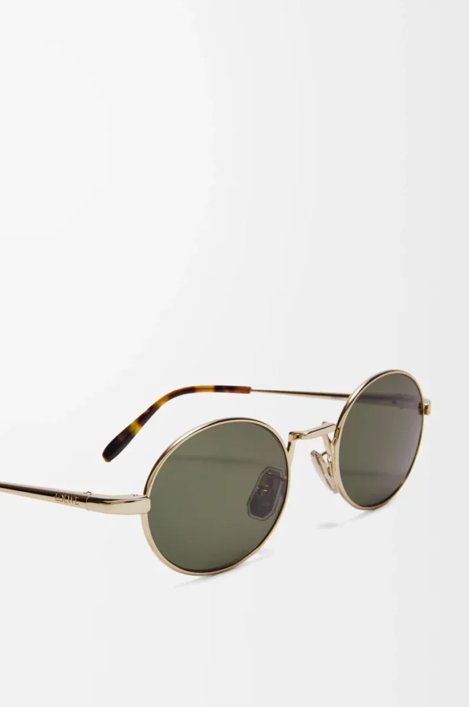 Lunettes de soleil ovales Groove Vert