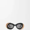 Lunettes de soleil Pavé Oval Multicolore/Noir