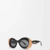 Lunettes de soleil Pavé Oval Multicolore/Noir
