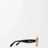 Lunettes de soleil Pavé Oval Multicolore/Noir