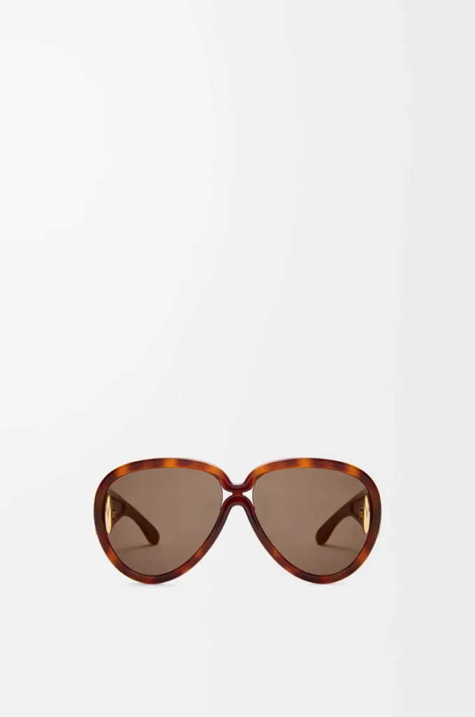 Lunettes de soleil Pilot Mask Dark Havana