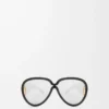 Lunettes de soleil Pilot Mask noires