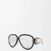 Lunettes de soleil Pilot Mask noires