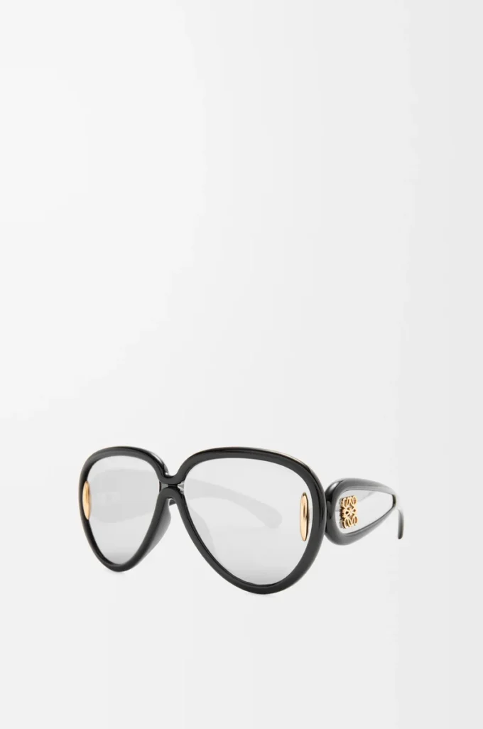 Lunettes de soleil Pilot Mask noires