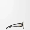 Lunettes de soleil Pilot Mask noires