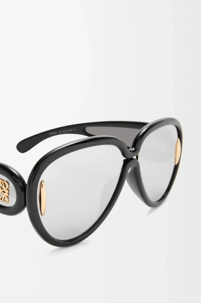 Lunettes de soleil Pilot Mask noires