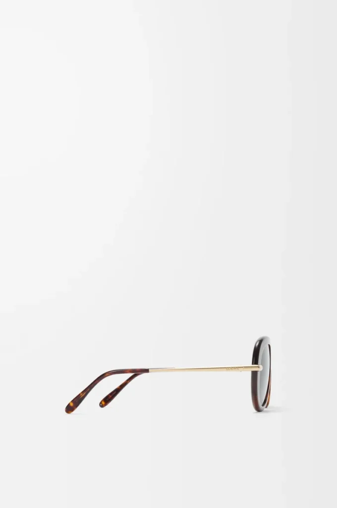 Lunettes de soleil Pilot Slim Havana