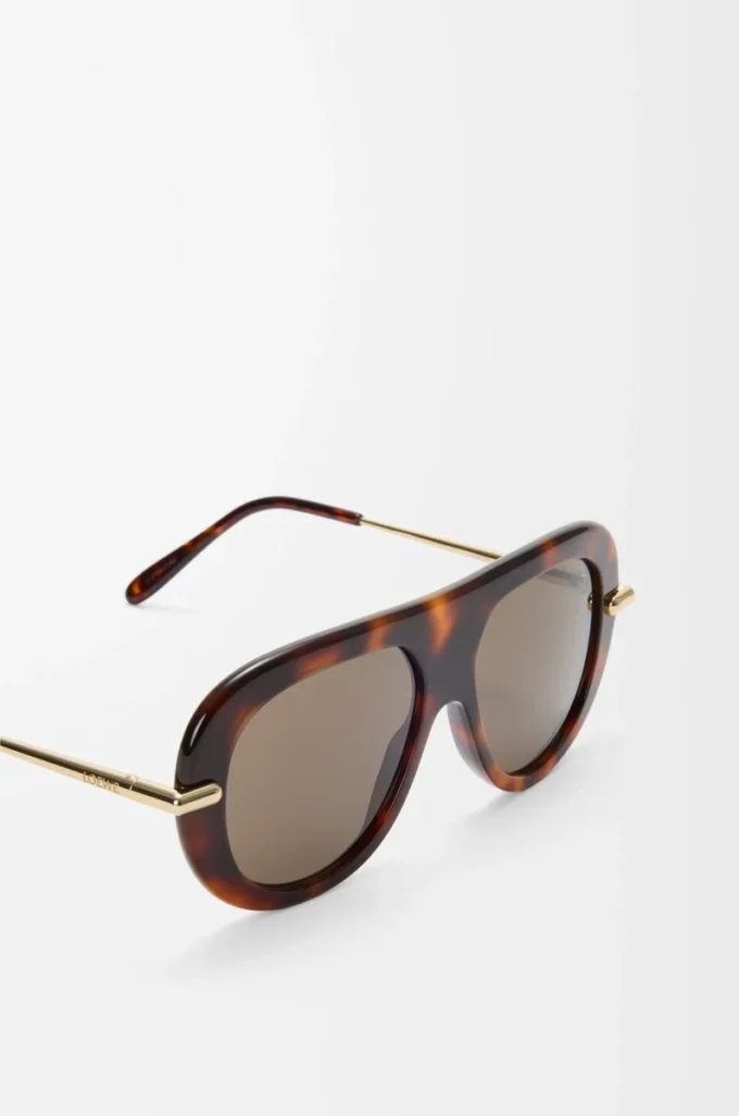 Lunettes de soleil Pilot Slim Havana