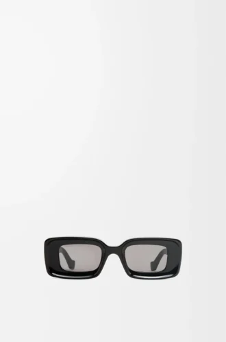 Lunettes de soleil rectangulaires Black