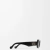Lunettes de soleil rectangulaires Black