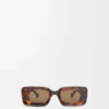 Lunettes de soleil rectangulaires Havana Lunettes de soleil rectangulaires Havana