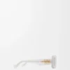 Lunettes de soleil rectangulaires White