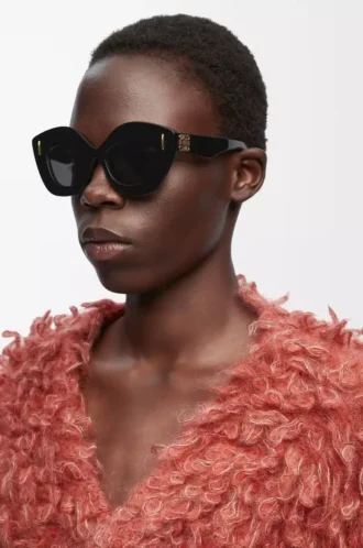 Lunettes de soleil Retro Screen Noir