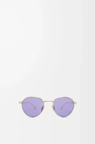 Lunettes de soleil rondes Groove Purple