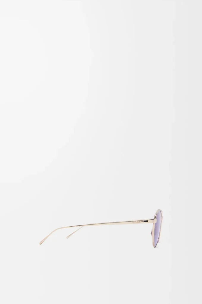 Lunettes de soleil rondes Groove Purple