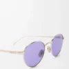 Lunettes de soleil rondes Groove Purple