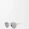 Lunettes de soleil rondes Groove Smoke