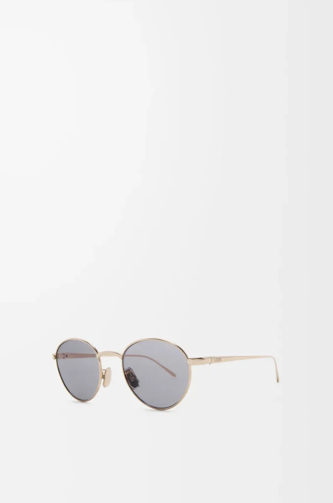 Lunettes de soleil rondes Groove Smoke