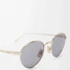 Lunettes de soleil rondes Groove Smoke