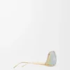 Lunettes de soleil Shield Mask dorées