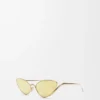 Lunettes de soleil Shooting Star dorées
