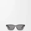 Lunettes de soleil Sigma Slim Gris transparent/Noir