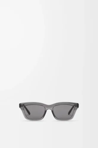 Lunettes de soleil Sigma Slim Gris transparent/Noir