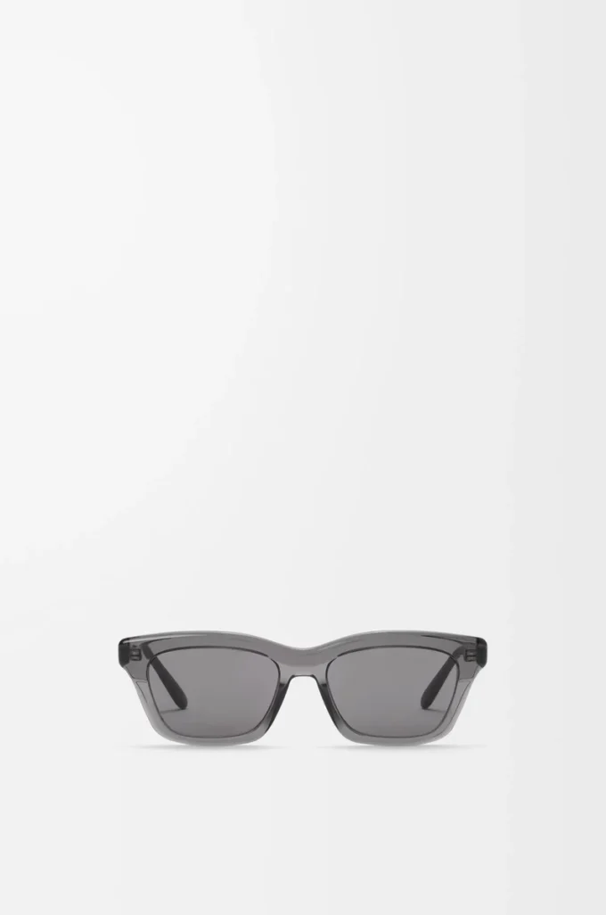 Lunettes de soleil Sigma Slim Gris transparent/Noir