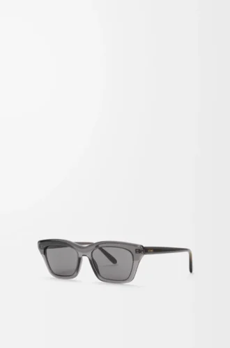Lunettes de soleil Sigma Slim Gris transparent/Noir