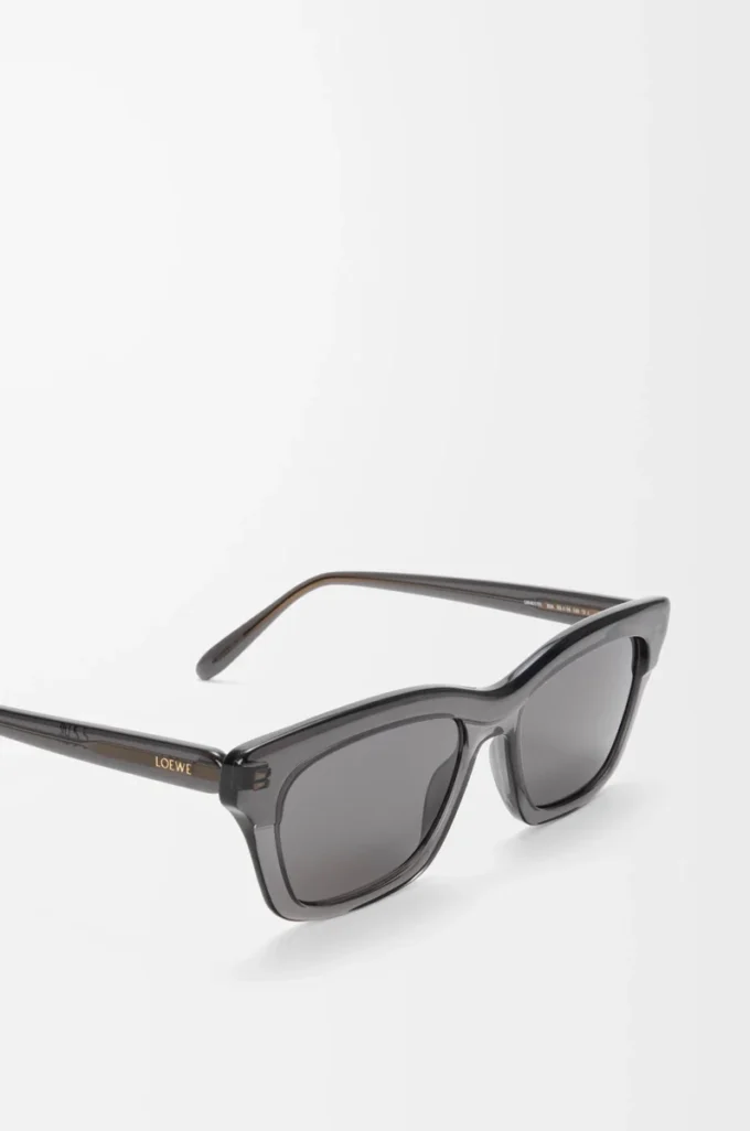 Lunettes de soleil Sigma Slim Gris transparent/Noir