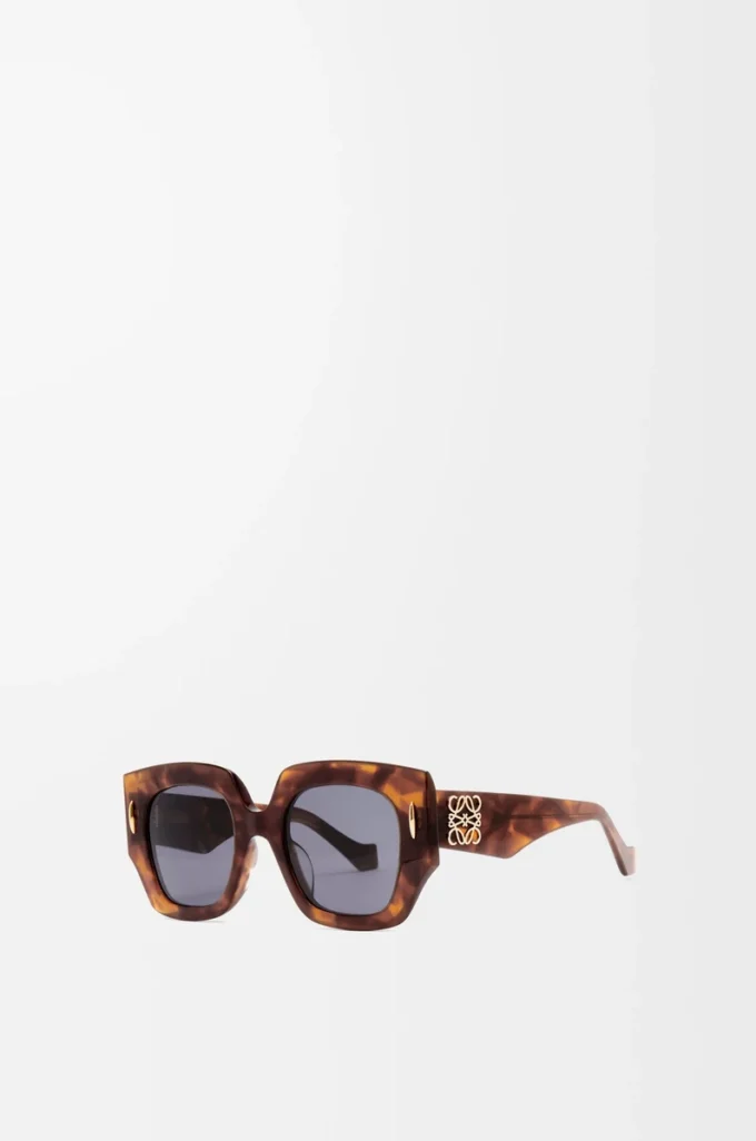 Lunettes de soleil Square Screen Havana