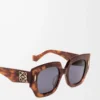 Lunettes de soleil Square Screen Havana