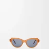 Lunettes de soleil Swan Slim Camel