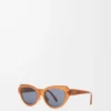 Lunettes de soleil Swan Slim Camel