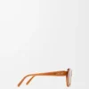 Lunettes de soleil Swan Slim Camel