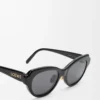 Lunettes de soleil Swan Slim Noir