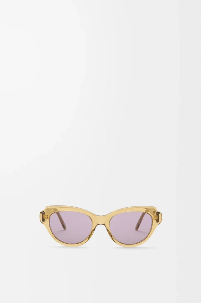 Lunettes de soleil Swan Slim Transparent Olive