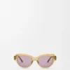 Lunettes de soleil Swan Slim Transparent Olive