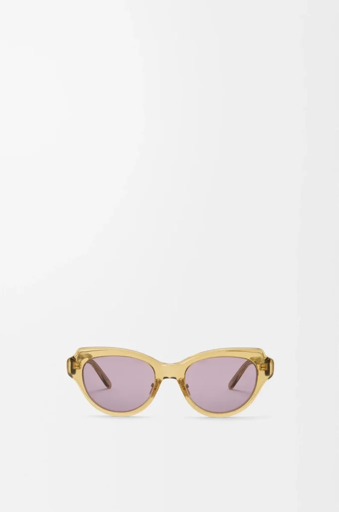 Lunettes de soleil Swan Slim Transparent Olive