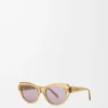 Lunettes de soleil Swan Slim Transparent Olive