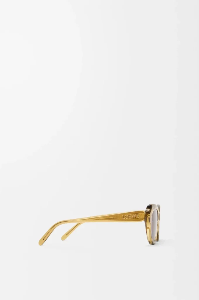 Lunettes de soleil Swan Slim Transparent Olive