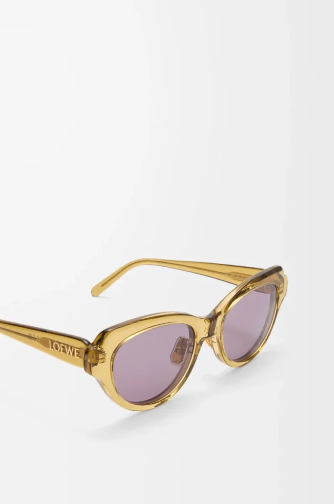 Lunettes de soleil Swan Slim Transparent Olive