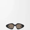 Lunettes de soleil Triangle Slim Black