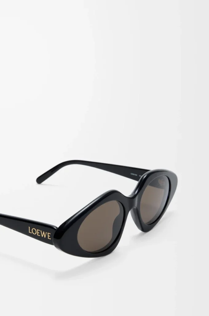 Lunettes de soleil Triangle Slim Black
