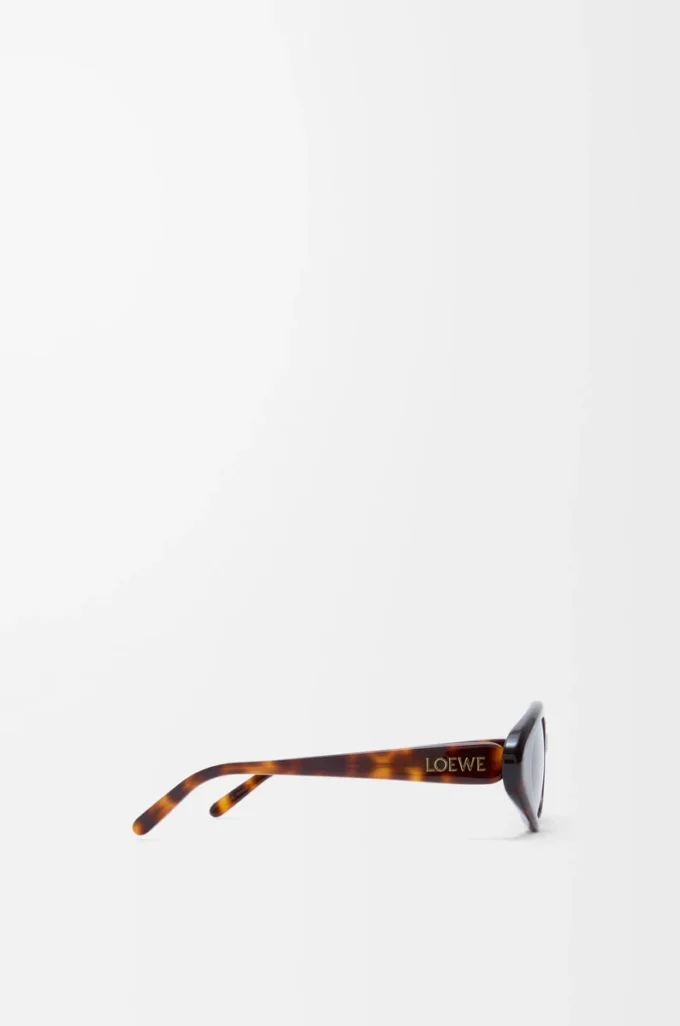 Lunettes de soleil Triangle Slim Havana